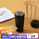 樂(lè )扣樂(lè )扣（LOCK&LOCK）保溫杯遇見(jiàn)元氣保溫保冷咖啡杯彈跳蓋男女顏值水杯550ML黑色