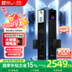 螢石啟明Y5000FVX智能鎖 靜謐黑 3D人臉AI智能雙攝無需指紋 掌靜脈可視大屏 家用全自動(dòng)視頻門鎖