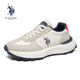 美國馬球協(xié)會(huì )（U.S.POLO ASSN.）2025新款時(shí)尚休閑鞋德訓鞋戶(hù)外防滑運動(dòng)鞋百搭老爹鞋輕盈阿甘男鞋