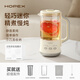 HOPEX希行 迷你養生壺 多功能煮茶器 玻璃燒水壺 mini小型靜音恒溫辦公室 【組合裝】養生壺+除垢片 0.6L