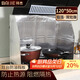 拜杰廚房煤氣灶臺防油擋板擋油板隔油鋁箔擋板炒菜隔熱擋120*50cm