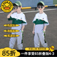 G.DUCKKIDS童裝男童套裝夏裝新款兒童夏季套裝男大童休閑運動服裝小學生衣服 墨綠色 150 建議140-150cm11-12歲