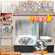 三峽勁霸【純銅電機】15公斤半自動(dòng)不銹鋼洗衣機家用商用大容量雙缸雙桶雙筒老式酒店賓館民宿租房宿舍 【304鋼波輪+9秒強洗】15公斤雙鋼桶+純銅電機