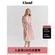 ELAND衣戀V領(lǐng)連衣裙女泡泡袖吊帶內(nèi)襯裙子夏季新款 粉色(25)Pink L 170