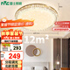 雷士（NVC）LED吸頂燈輕奢浪漫臥室書(shū)房餐廳燈具滿天星北歐燈飾包安裝