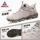 悍途（Humtto）減震舒適登山鞋戶(hù)外防滑耐磨徒步鞋秋冬新款戶(hù)外防撞旅游爬山鞋 風(fēng)沙黃常規-男（偏小一碼） 43
