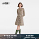 AIGLE艾高休閑衣裙春夏經(jīng)典款Liberty時尚印花戶外休閑衣裙女士 迷迭綠 AL025 36(160/84A)