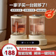 磐宙內(nèi)衣褲洗衣機(jī)迷你洗衣杯雙桶洗襪子機(jī)半全自動(dòng)小型內(nèi)衣內(nèi)褲二合一專用洗衣機(jī)家用神器宿舍清洗機(jī) 一機(jī)雙桶【雙桶分洗+分區(qū)操控+8維波輪】 【免安裝 | 雙艙分洗-免交叉感染】