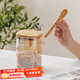 金鑲玉密封防潮玻璃罐 創(chuàng  )意軟木塞帶勺便攜儲物咖啡罐零茶葉罐 品韻