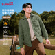 班尼路（Baleno）翻領(lǐng)棉服男冬季寬松休閑簡(jiǎn)約百搭厚款外套男士短款保暖防風(fēng)棉衣