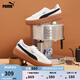 彪馬（PUMA）復古增高厚底松糕鞋女子新款休閑鞋PLATFORM 365830 白-黑色-15 37