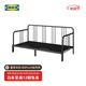 宜家（IKEA）費斯多多功能鐵藝床坐臥兩用單人床耐用小戶型沙發(fā)床 坐臥兩用床框架（不含床墊）/上 80x200cm