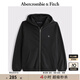 ABERCROMBIE & FITCH男裝女裝情侶裝25春季經典小麋鹿運動風寬松連帽衛(wèi)衣KI122-5251 黑色 S (175/92A)