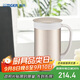 虎牌（TIGER）不銹鋼茶濾網(wǎng)男女辦公保溫保冷茶杯CWM-A050-NN香檳金500ml