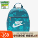 耐克NIKE女雙肩包 書包  MNI PALENTINO 休閑包HJ8503-006煙灰藍(lán) 均碼