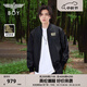 BOY LONDON【碟中諜】秋情侶外套刺繡棒球領(lǐng)飛行員夾克N23033 黑色 XS