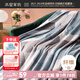 水星家紡 毛毯加厚冬天毛巾被午睡毯子 可水洗辦公室空調毯?jiǎn)稳嗣?傾城碧青(雙面暖絨/一毯多用) 200cm * 150cm