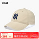 MLB帽子男女軟頂棒球帽虞書欣明星同款運動鴨舌帽3ACP6601N-50BGP-F