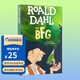圓夢(mèng)巨人 The BFG 好心眼兒巨人 美版 羅爾德達爾系列 Roald Dahl 英文原版電影小說(shuō) 小學(xué)生初中課外閱讀故事書(shū) 兒童文學(xué)讀物
