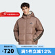 阿迪達斯 （adidas）羽絨服男子2024冬防寒保暖雙面穿連帽羽絨外套 JM4622 S