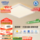 歐普（OPPLE）吸頂燈智控調(diào)光LED照明燈具全光譜智慧光方臥品見4白包安裝