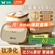 雙槍（Suncha）鈦健康不銹鋼飯盒學(xué)生上班族可微波爐餐盒比316好1.5L配保溫袋