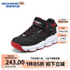 Skechers斯凱奇兒童雪地靴中大童高幫加絨保暖運動鞋男童防滑靴子405293L