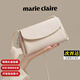 MARIE CLAIRE包包女包2025新款輕奢斜挎包女單肩包女七夕情人節(jié)生日禮物送老婆 米白色禮盒裝【七倉直發(fā)次日達(dá)】