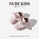 NUBEKIDS英國童鞋寶寶學(xué)步鞋子女寶春秋季新款女童時(shí)尚百搭運動(dòng)鞋 童話(huà)粉 18 內長(cháng)13.3cm 推薦腳長(cháng)12.3cm左右