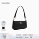 Calvin Klein【七夕禮物】腋下包通勤包包金屬字母拉鏈CK女包單肩法棍包DH3237