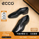 愛步（ECCO）德比鞋 增高牛皮商務正裝皮鞋男 適途系列512734 黑色41