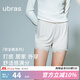 ubras25年新夏季防走光安全褲優(yōu)可蕾絲花邊寬松居家兩穿女士短褲打底褲 燕麥奶色 1條 M