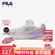 FILA 斐樂童鞋兒童跑步鞋冬季新款男女大童旋鈕BOA運(yùn)動(dòng)鞋 蘭絮紫/清新紫-OL 37碼 內(nèi)長23.5cm