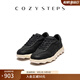COZY STEPS可至男女款春季新款休閑復(fù)古舒適輕便法棍德訓(xùn)鞋5203 黑色（女） 37