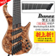 IBANEZ依班娜無(wú)頭電貝斯EHB1005MS 1000扇品1505 1006 5弦6弦Bass貝司 EHB1506MS-ABL 復古紋棕 6弦扇品