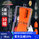 科邁雷路亞餌金屬瓜子亮片套裝綁好線(xiàn)組馬口翹嘴微物小魚(yú)專(zhuān)殺遠投草魚(yú)鯽魚(yú)釣魚(yú)套裝【4# 10付/盒+4個(gè)助投器】