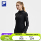 FILA 斐樂官方女士針織連帽外套2025夏季新款健身運(yùn)動(dòng)基礎(chǔ)防曬上衣