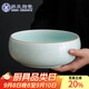 蘇氏陶瓷（SUSHI CERAMICS）汝窯卵青圓融茶洗開(kāi)片可養(yǎng)金線茶具配件茶渣缸杯茶道配件