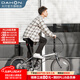 大行（DAHON）經(jīng)典P8折疊自行車成人20英寸8速男女式通勤運(yùn)動單車KBC083 消光灰【經(jīng)典版】