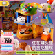 mimiworld兒童貪吃萌寵貓咪罐頭塔仿真小貓咪過(guò)家家玩具3-6歲女孩生日禮物