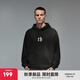CHINISM CH赤塵經(jīng)典簡約logo印花連帽衛(wèi)衣男士春秋款休閑情侶帽衫上衣 黑色 （偏寬松，建議拍小一碼） L