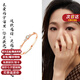 MZMZ玫瑰金鉆石戒指女簡約大方鉆戒求婚訂婚七夕情人節(jié)禮物送女友老婆 18k玫瑰金鉆石戒指 9號 可刻字-請聯(lián)系客服