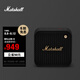 馬歇爾（Marshall）WILLEN II無線藍(lán)牙便攜2代音箱 戶外防塵防水迷你音響 內(nèi)置麥克風(fēng)支持免提通話音箱 黑金色