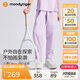 moodytiger兒童褲子拒水耐磨夏季男童長(cháng)褲彈力寬松高彈女童長(cháng)褲戶(hù)外防蚊褲