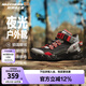 Skechers斯凱奇嵐霖系列兒童棉鞋男童冬鞋耐磨大童加絨運動(dòng)鞋405230L 黑色/多彩色/BKMT 36