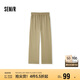 森馬（Semir）休閑褲女顯腿長(zhǎng)基礎(chǔ)女士秋季撞色闊腿褲運(yùn)動(dòng)風(fēng)ins潮101524127011B