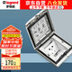 羅格朗（LEGRAND）IP55級(jí)防水五孔地插 翻蓋隱藏式地插 五孔銀色地插【不含底盒】