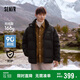 森馬羽絨服男防風(fēng)防水冬季寬松鵝絨服厚款面包服外套109724113103