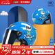 野馬（YEMA）兒童頭盔3C認(rèn)證電動(dòng)摩托車(chē)3-7-12歲男女孩國(guó)標(biāo)夏季電瓶車(chē)安全帽 滑板小汪【茶色鏡】 均碼（3歲-12歲）