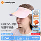 moodytiger兒童空頂帽防曬帽夏季男女童3D可折疊輕便遮陽(yáng)太陽(yáng)帽運動(dòng)棒球帽子